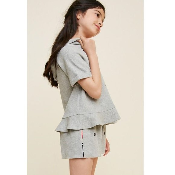 Hayden Girls Hooded Tee - Picture 2 of 3